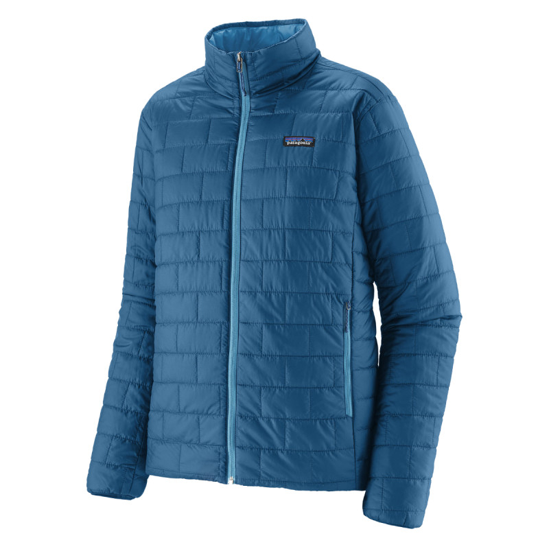 Pánska bunda Patagonia NANO PUFF JACKET  - svetlo modrá