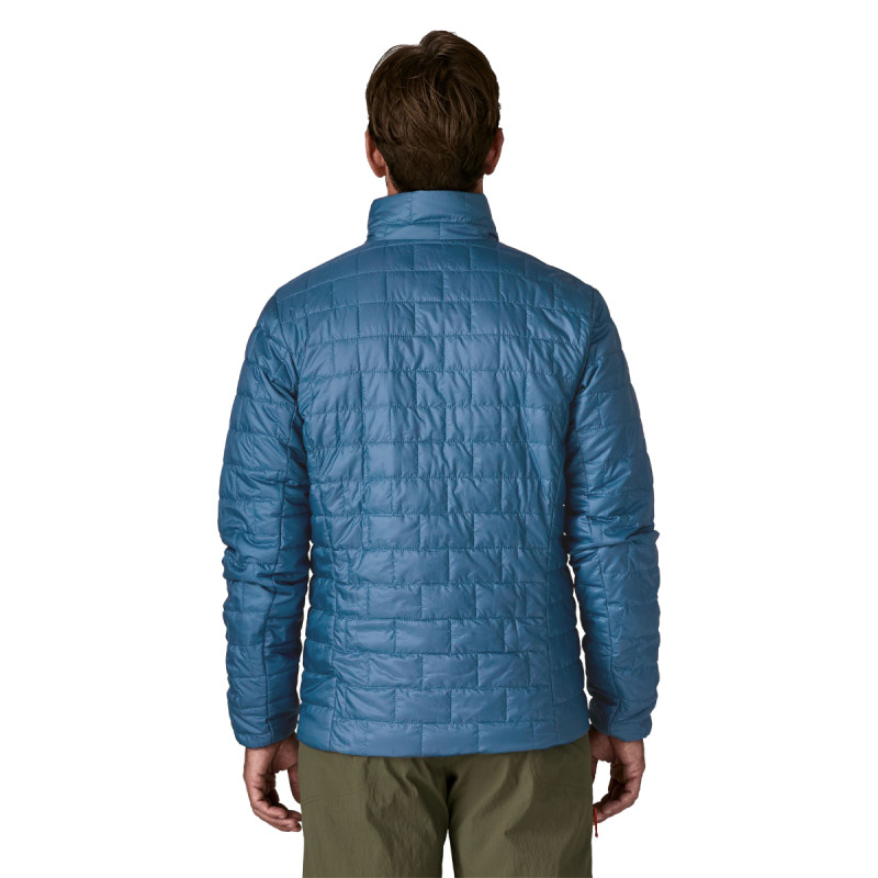 Pánska bunda Patagonia NANO PUFF JACKET  - svetlo modrá