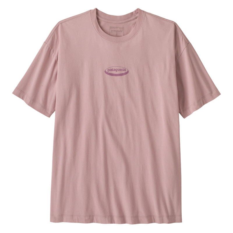 Dámské tričko Patagonia '95 OVAL LOGO OVERSIZED T-SHIRT  - světle růžová