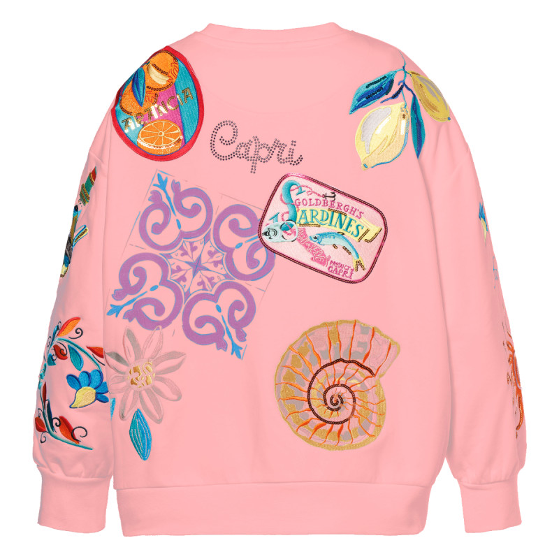 Dámska mikina Goldbergh SERAPHINE  - ružová