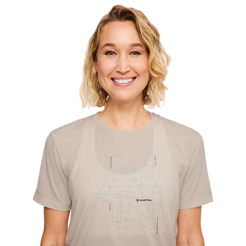 Dámske funkčné tričko Martini Sportswear ALPMATE BREEZE  - tmavo fialová