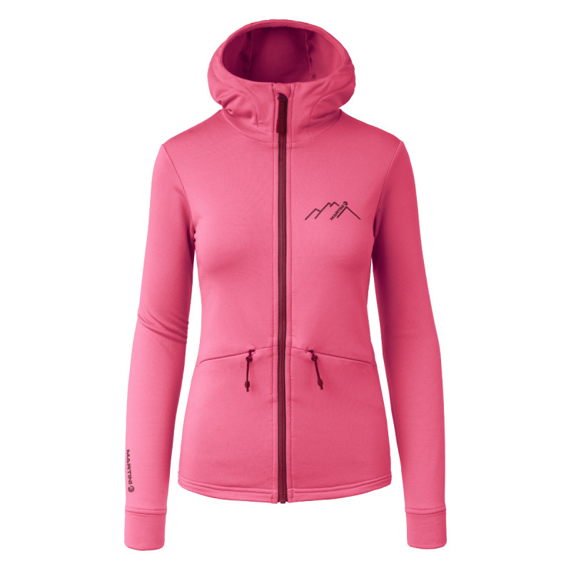 Dámská mikina Martini Sportswear ALPMATE HOODED  - růžová