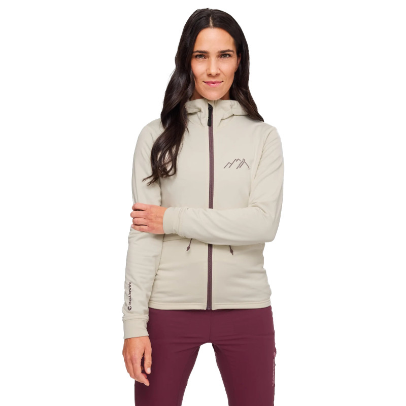 Dámska mikina Martini Sportswear ALPMATE HOODED  - ružová