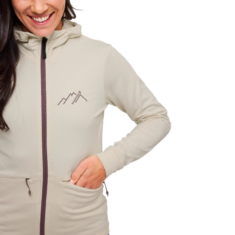 Dámska mikina Martini Sportswear ALPMATE HOODED  - ružová