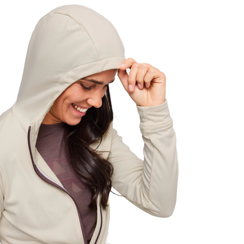 Dámska mikina Martini Sportswear ALPMATE HOODED  - ružová