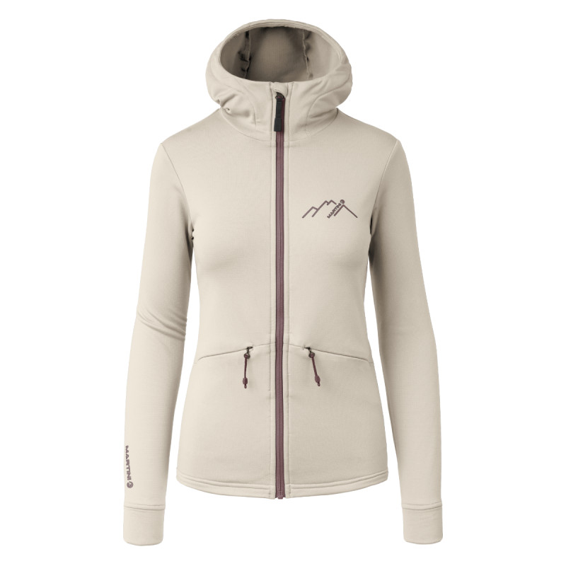 Dámská mikina Martini Sportswear ALPMATE ROOTS  - béžová