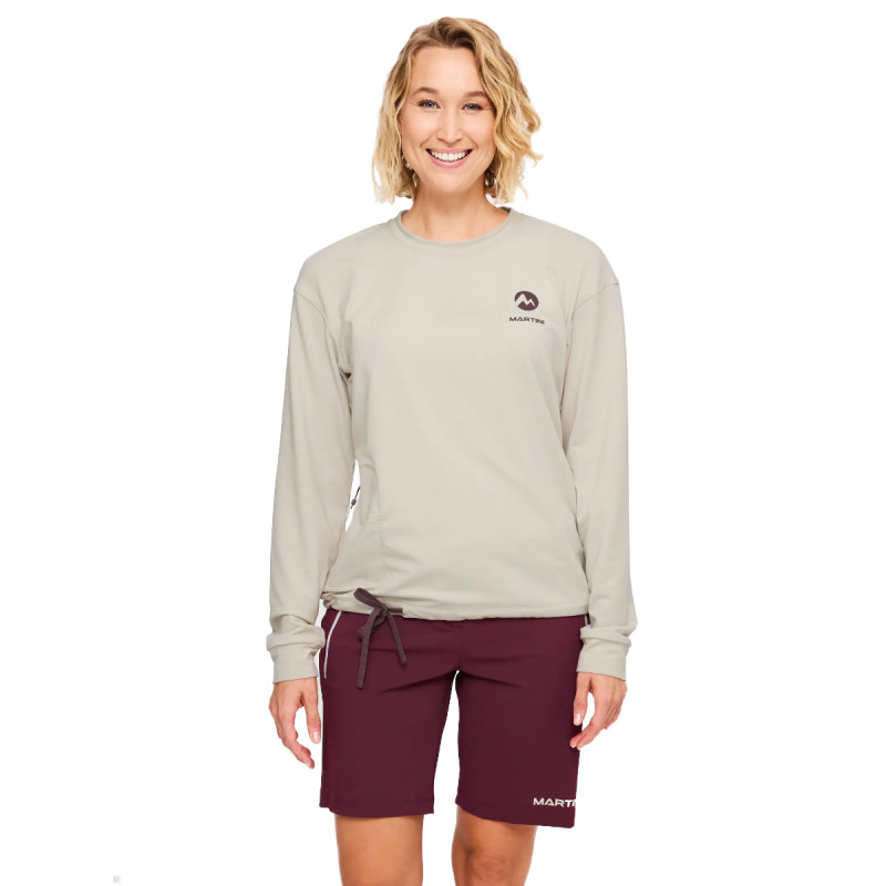 Dámská mikina Martini Sportswear ALPMATE ROOTS  - béžová