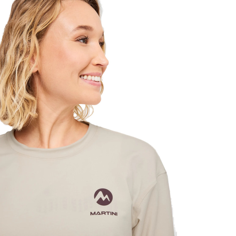 Dámska mikina Martini Sportswear ALPMATE ROOTS  - fialová