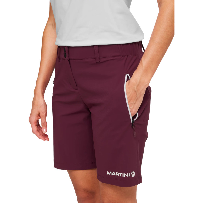 Dámské kraťasy Martini Sportswear ALPMATE SONIC  - vínová