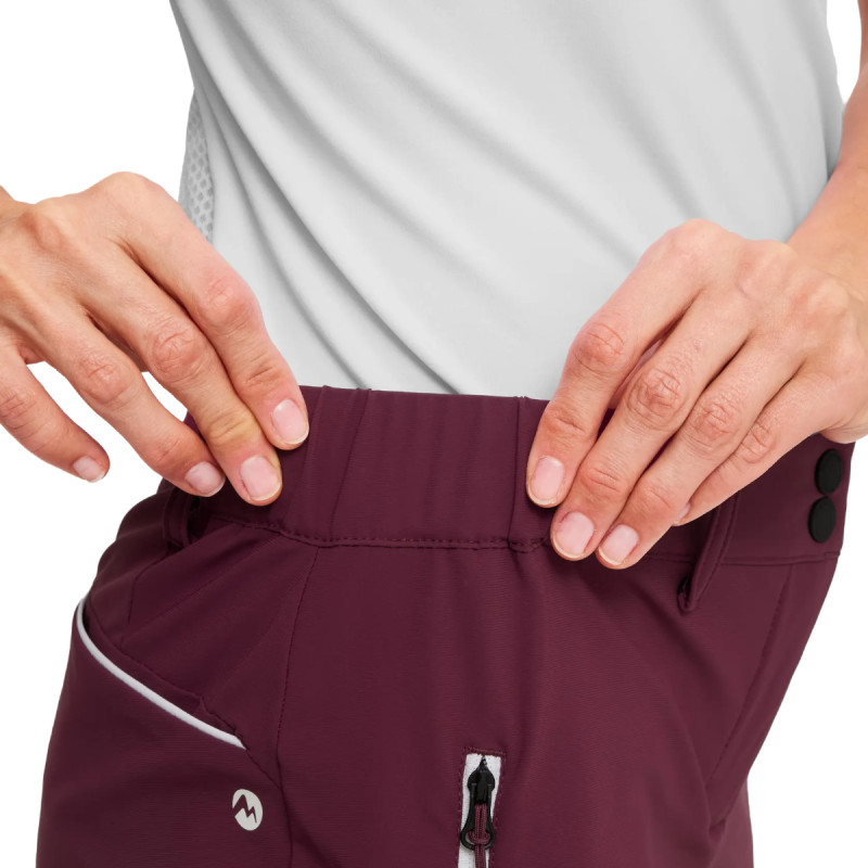 Dámské kraťasy Martini Sportswear ALPMATE SONIC  - vínová