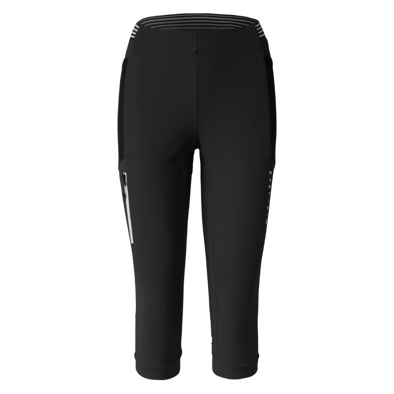 Dámské turistické legíny Martini Sportswear HILLCLIMB CAPRI  - černá
