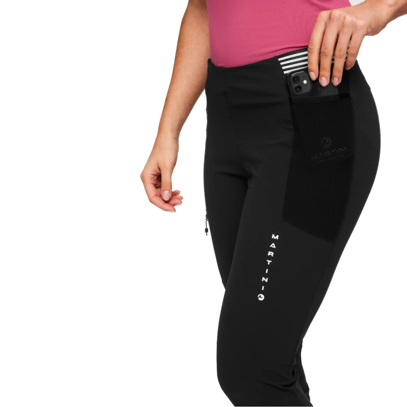 Dámské legíny Martini Sportswear HILLCLIMB CAPRI  - černá