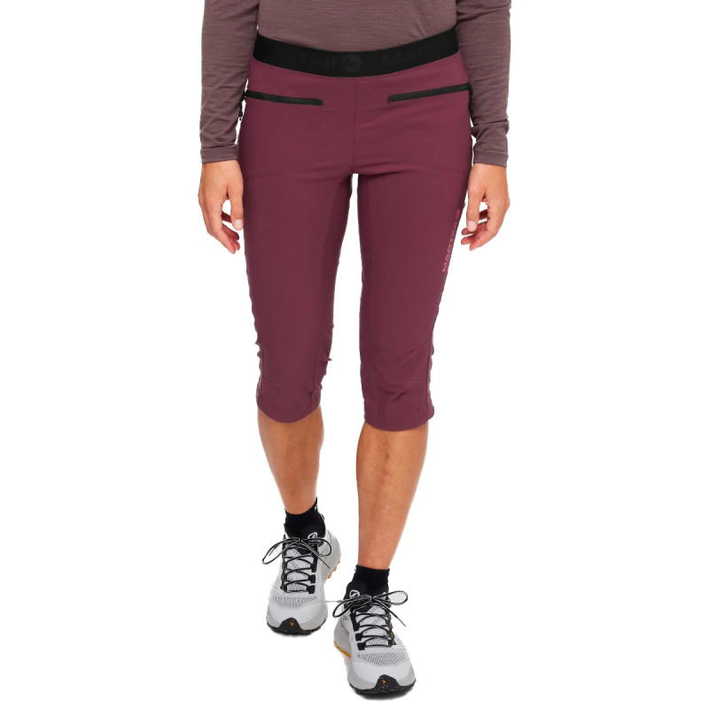 Dámské turistické kalhoty Martini Sportswear VIA CAPRI  - tmavě zelená