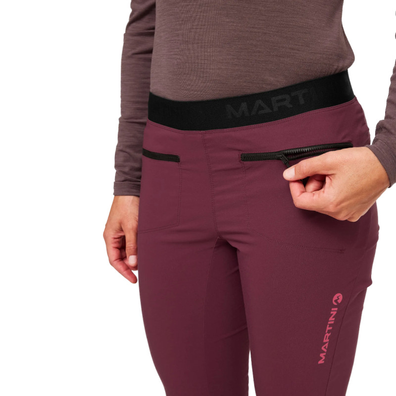 Dámské turistické kalhoty Martini Sportswear VIA CAPRI  - tmavě zelená