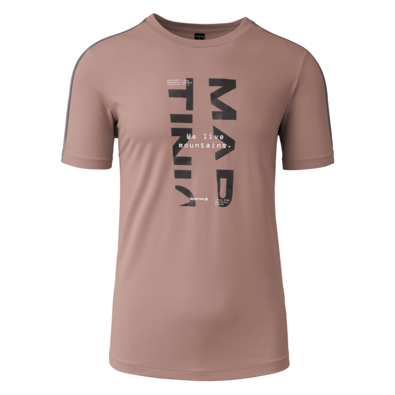 Pánské funkční tričko Martini Sportswear HILLCLIMB BLAZE  - světle hnědá