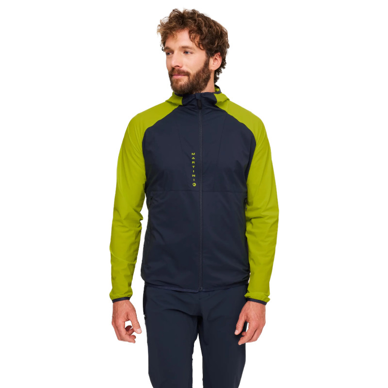 Pánská bunda Martini Sportswear HILLCLIMB WB HYBRID HOODED  - petrolejová