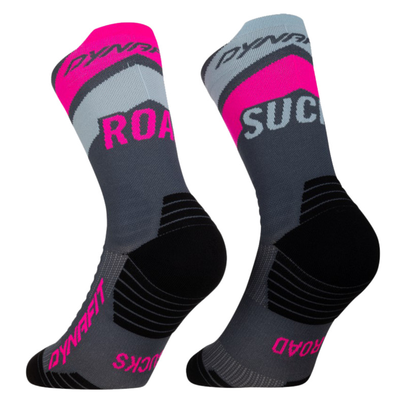 Běžecké ponožky Dynafit ULTRA CREW  - tmavě růžová