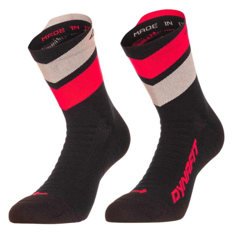 Bežecké ponožky Dynafit ULTRA MID  - červená