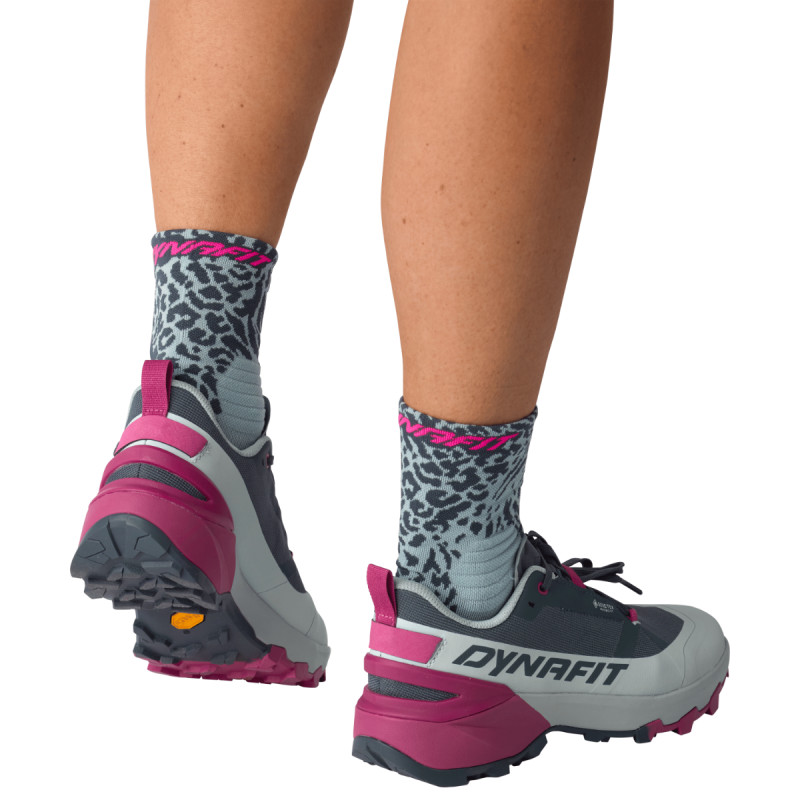 Běžecké ponožky Dynafit RUN WILD MID  - světle šedá