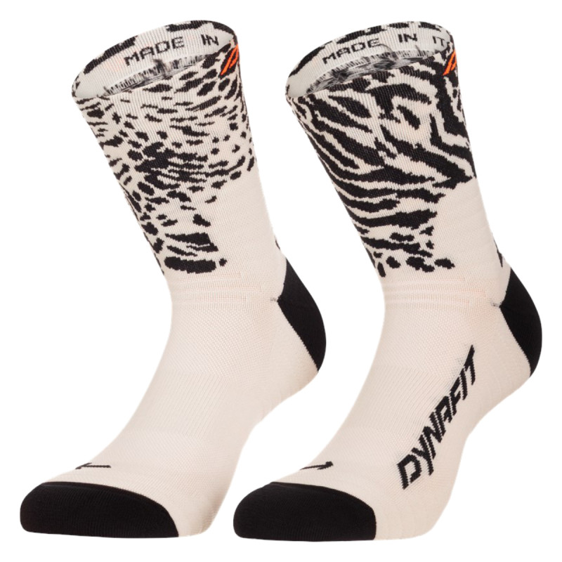 Běžecké ponožky Dynafit RUN WILD MID  - béžová
