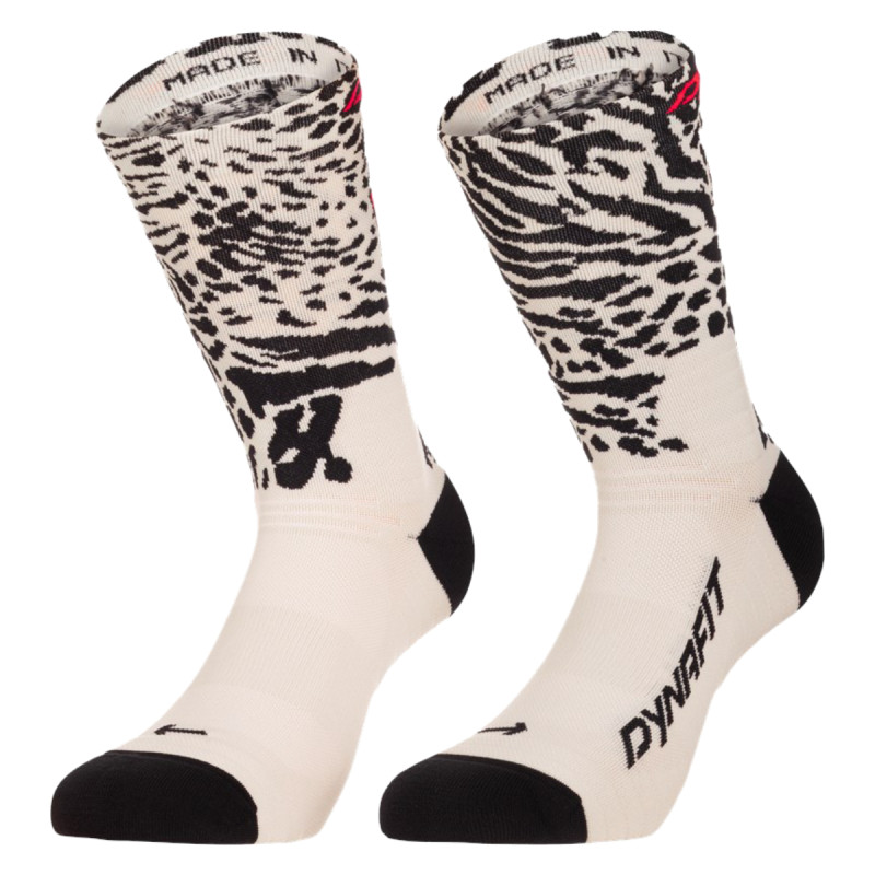 Běžecké ponožky Dynafit RUN WILD CREW  - béžová