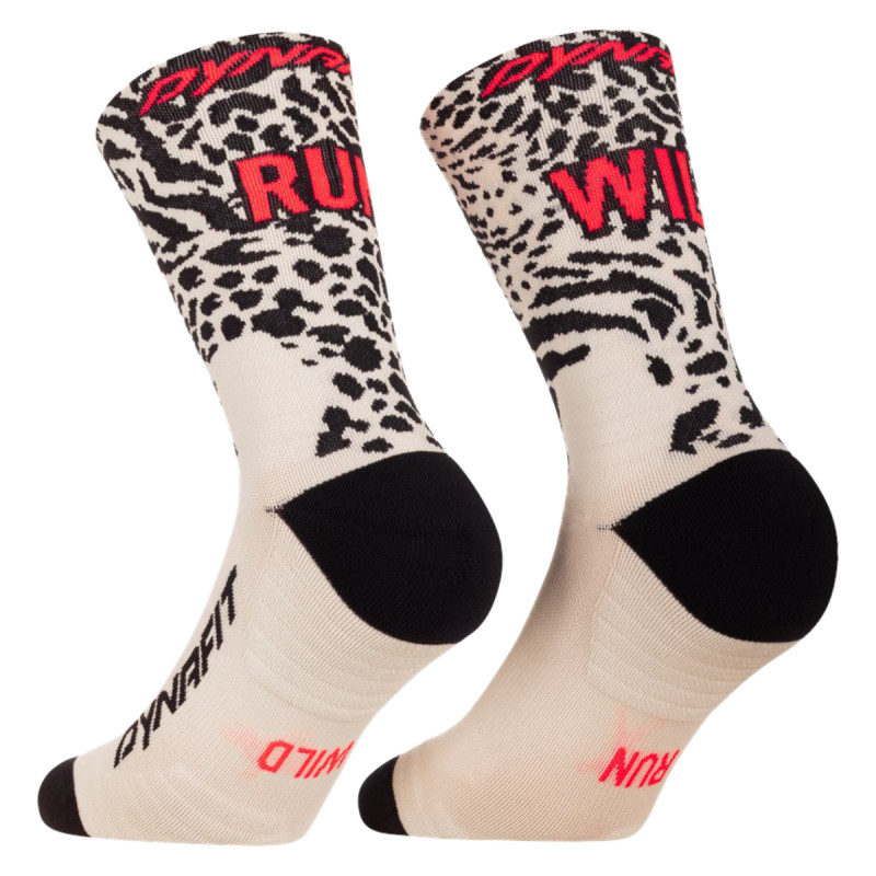 Běžecké ponožky Dynafit RUN WILD CREW  - béžová