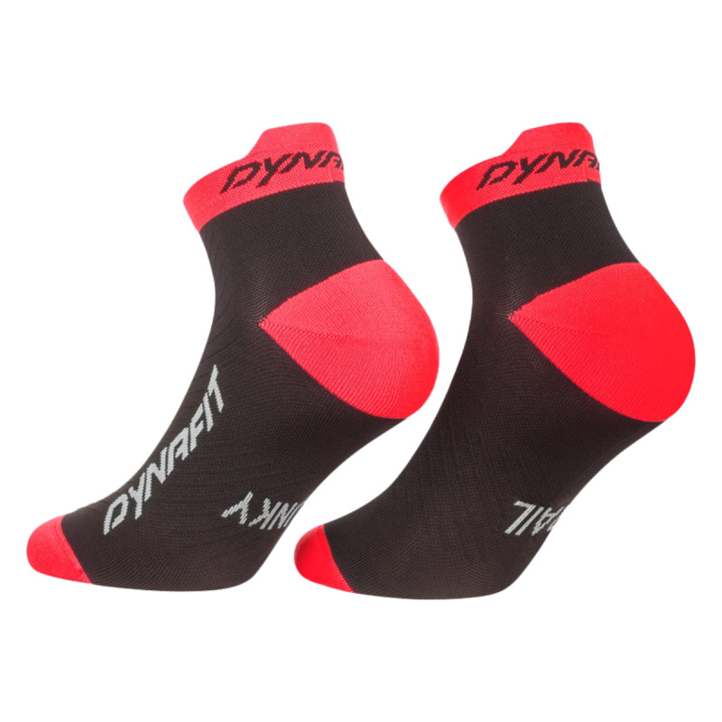 Běžecké ponožky Dynafit TRAIL SHORT  - červená