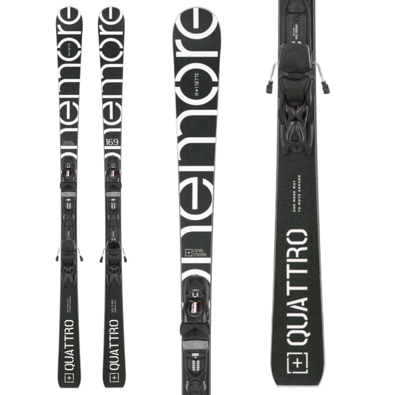 Lyže OneMore QUATTRO + SPEEDCOM PLATE VSP311