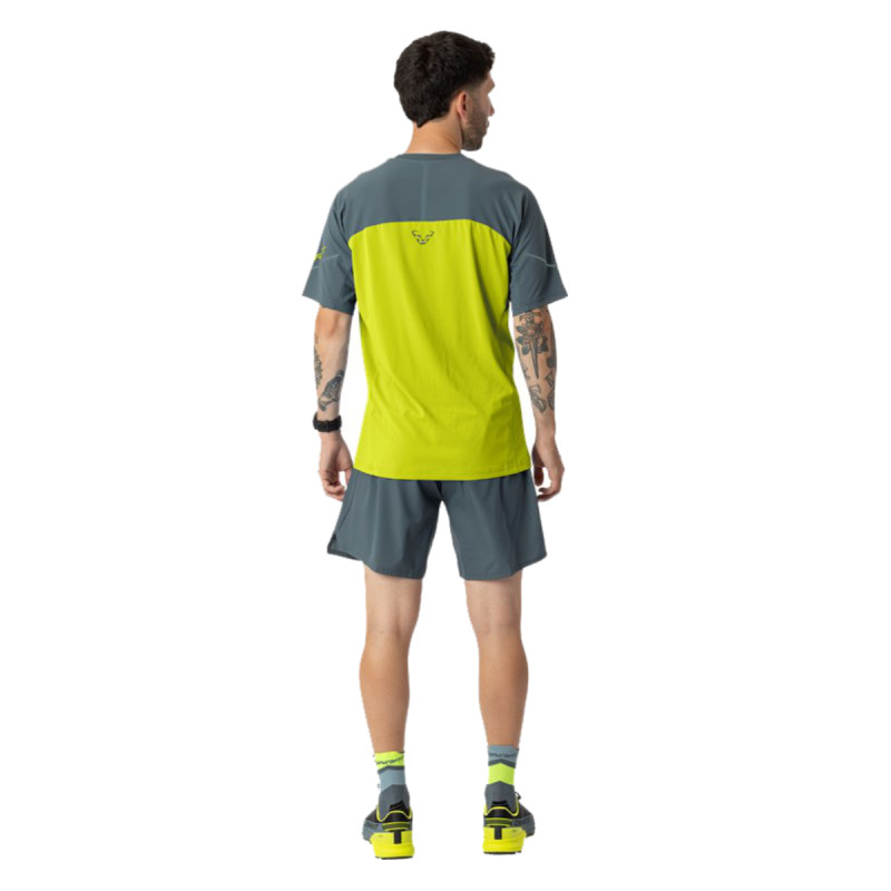 Pánské funkční tričko Dynafit ALPINE PRO SHORT SLEEVE SHIRT  - světle zelená