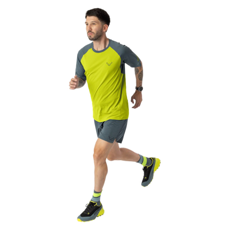 Pánské funkční tričko Dynafit ALPINE PRO SHORT SLEEVE SHIRT  - světle zelená
