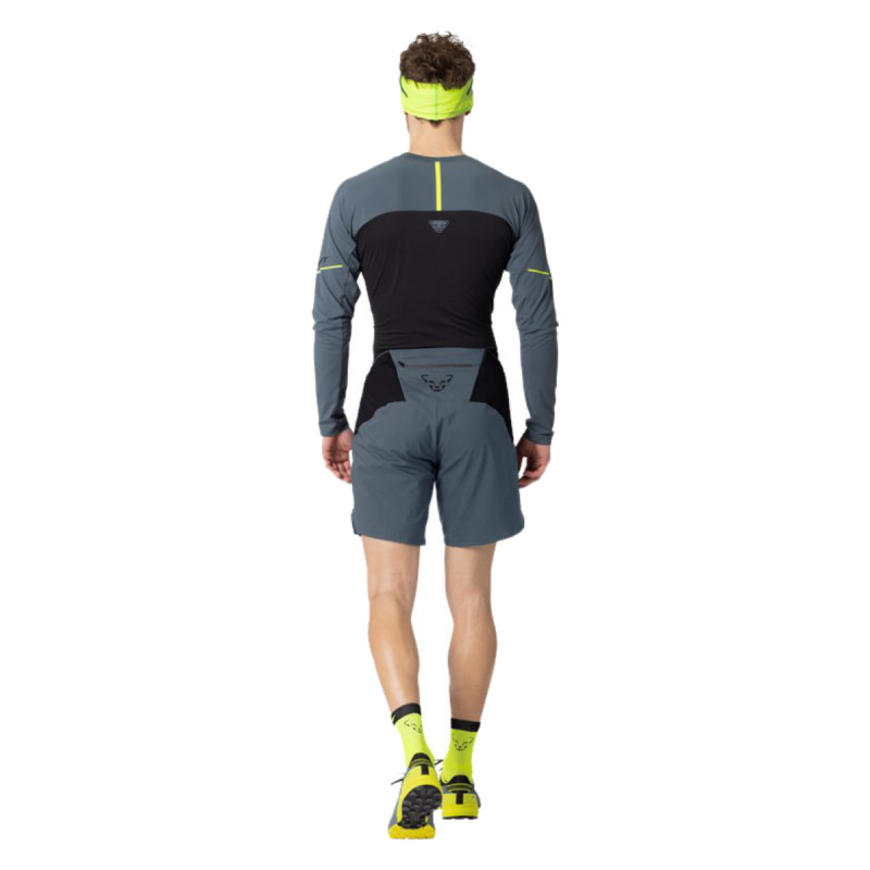 Pánske bežecké kraťasy Dynafit ALPINE PRO 2IN1 SHORTS  - šedá