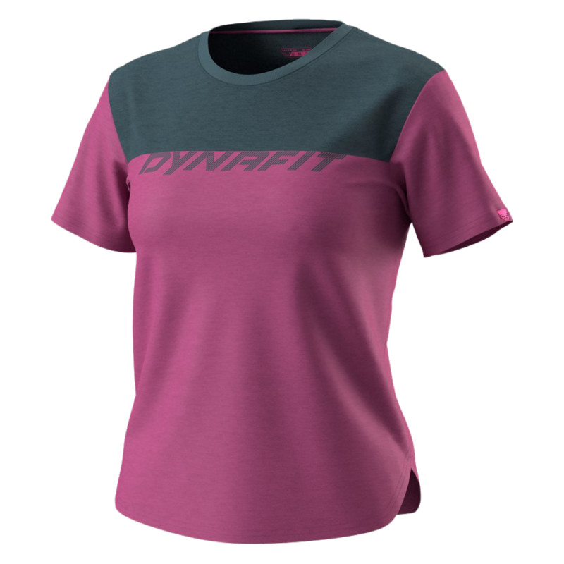 Dámské funkční tričko Dynafit 24/7 DRIRELEASE T-SHIRT  - tmavě růžová