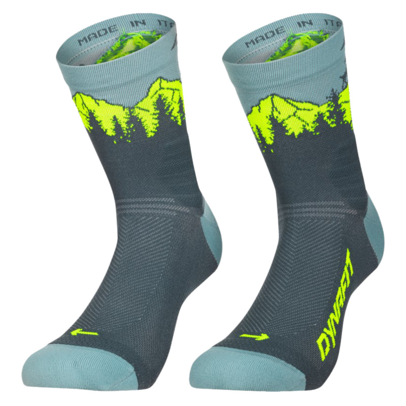Ponožky Dynafit TRAVERSE MID  - světle zelená