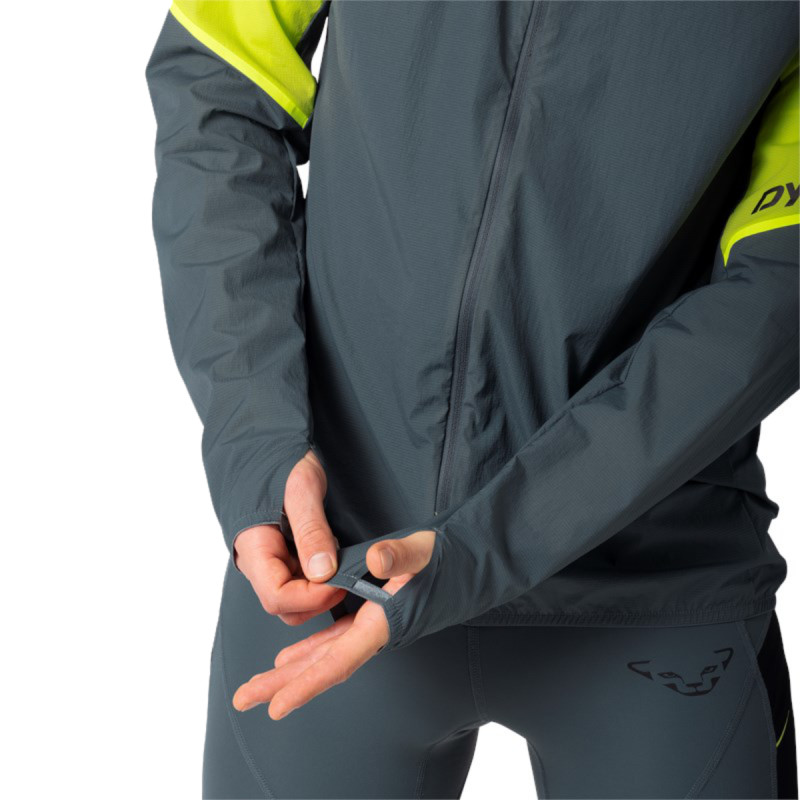 Pánská bunda Dynafit ALPINE WIND JACKET  - tmavě šedá