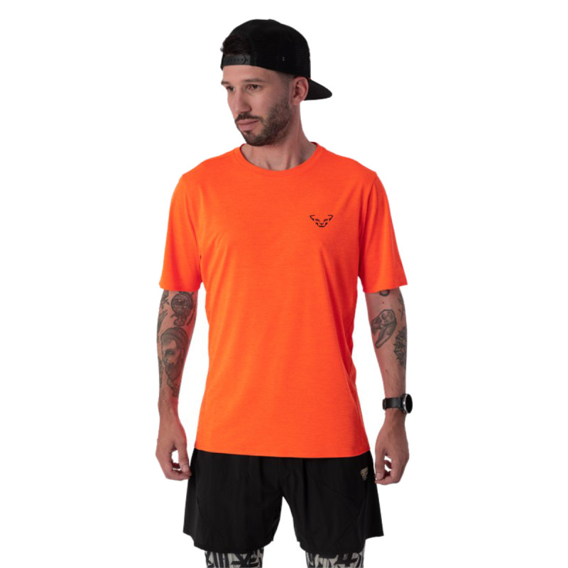 Pánské funkční tričko Dynafit TRAIL T-SHIRT  - oranžová