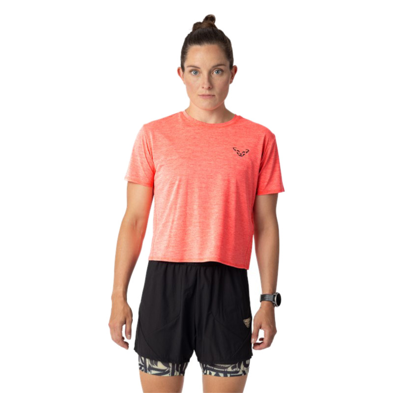 Dámské funkční tričko Dynafit TRAIL T-SHIRT  - růžová