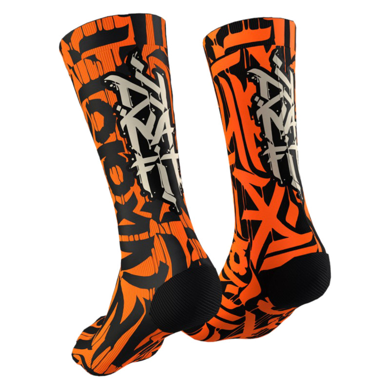 Ponožky Dynafit TRAIL SOCKS  - oranžová