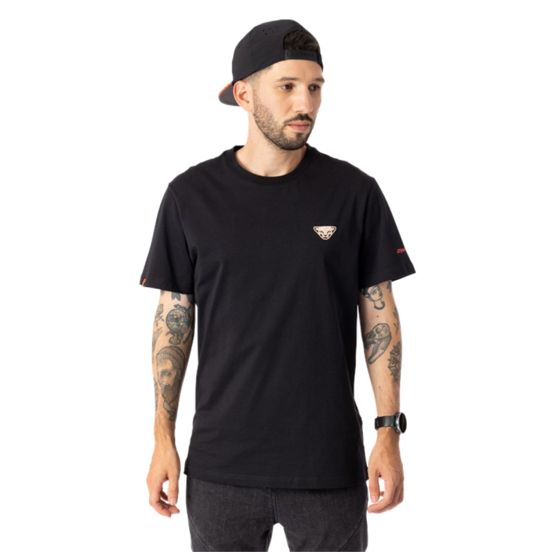 Pánske tričko Dynafit 24/7 GRAPHIC T-SHIRT  - čierna