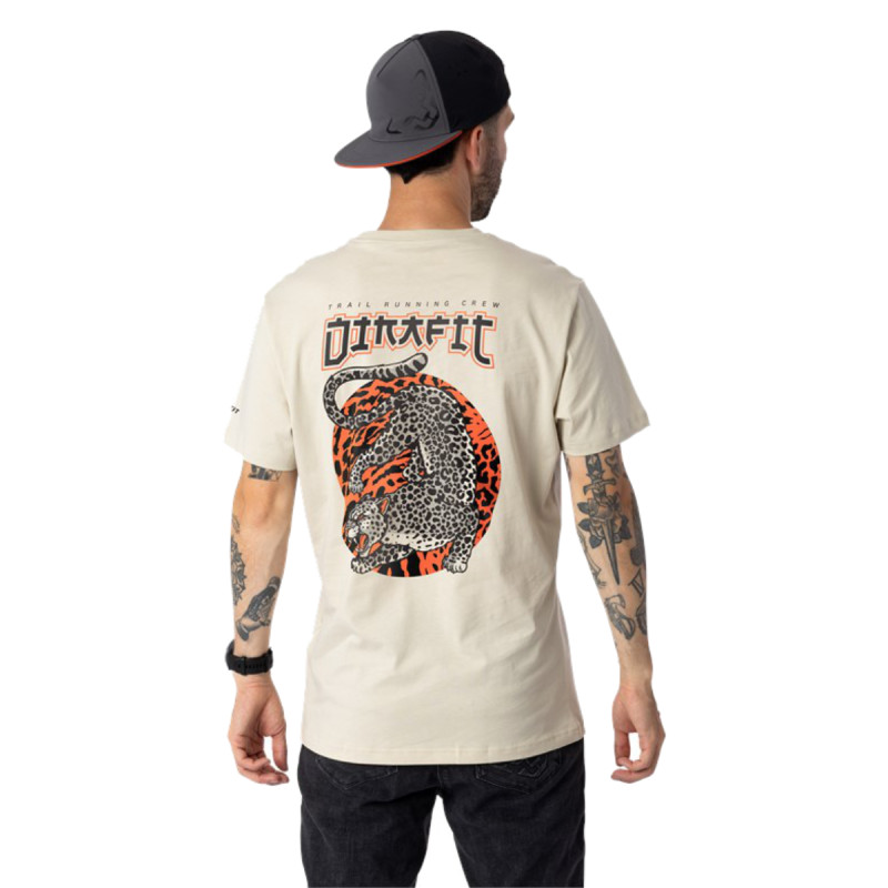 Pánské tričko Dynafit 24/7 GRAPHIC T-SHIRT  - béžová