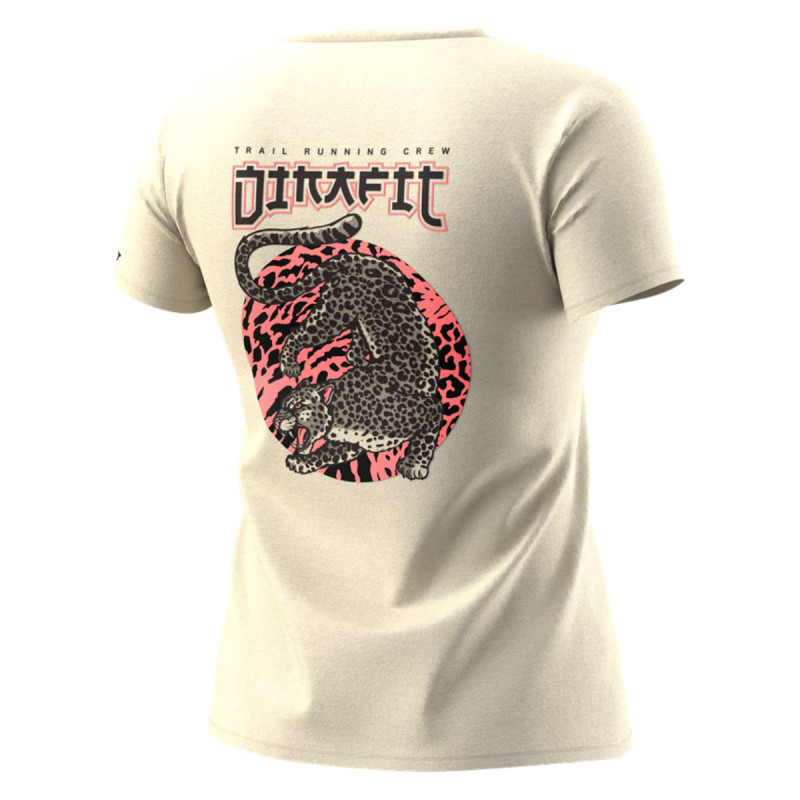 Dámské tričko Dynafit 24/7 GRAPHIC T-SHIRT  - béžová