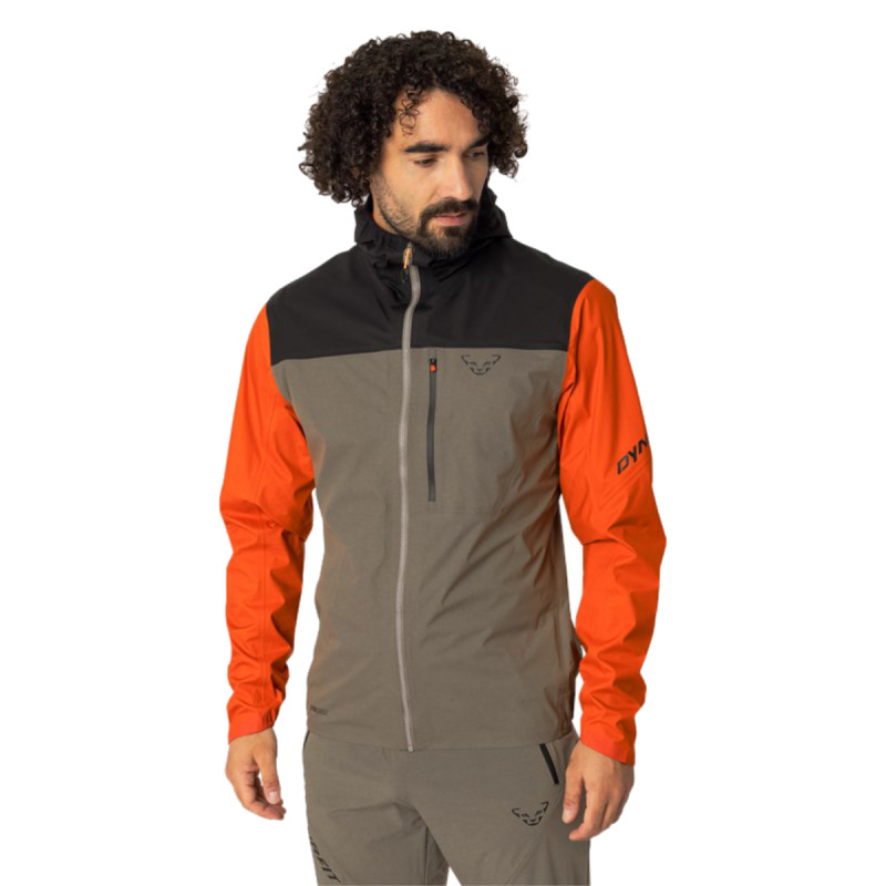 Pánská bunda Dynafit TRAVERSE 3L JACKET  - světle hnědá