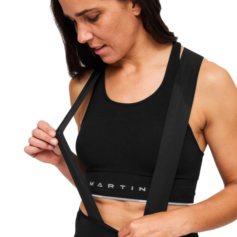 Dámské cyklistické kraťasy Martini Sportswear VELOX BIB  - černá