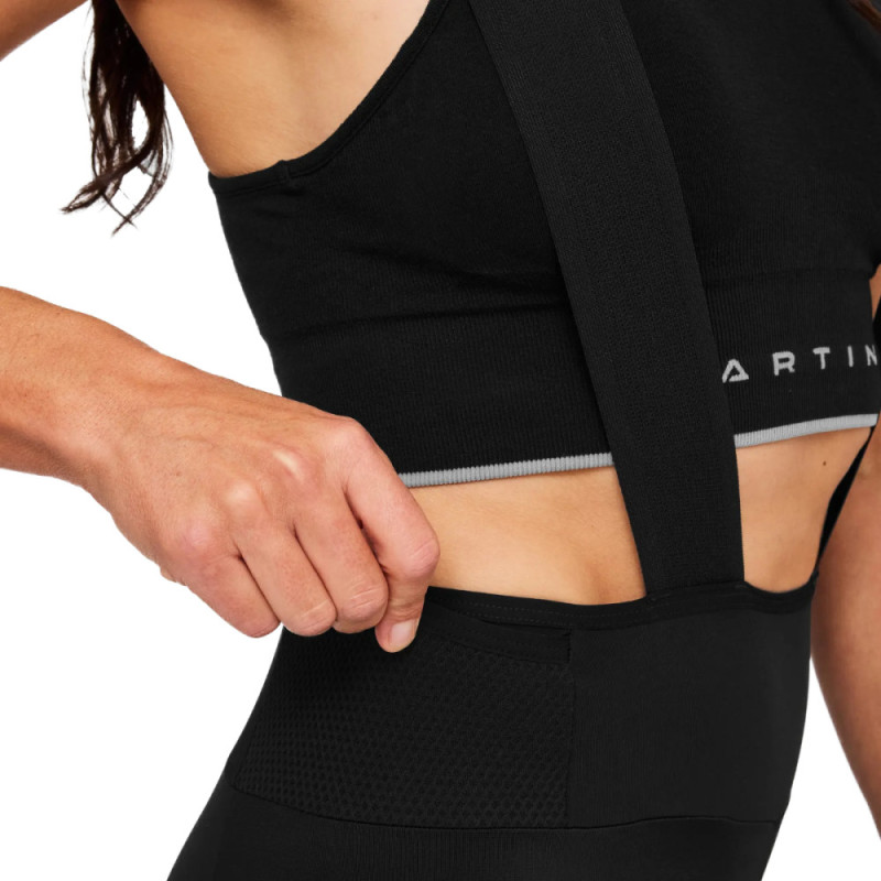 Dámské cyklistické kraťasy Martini Sportswear VELOX BIB  - černá