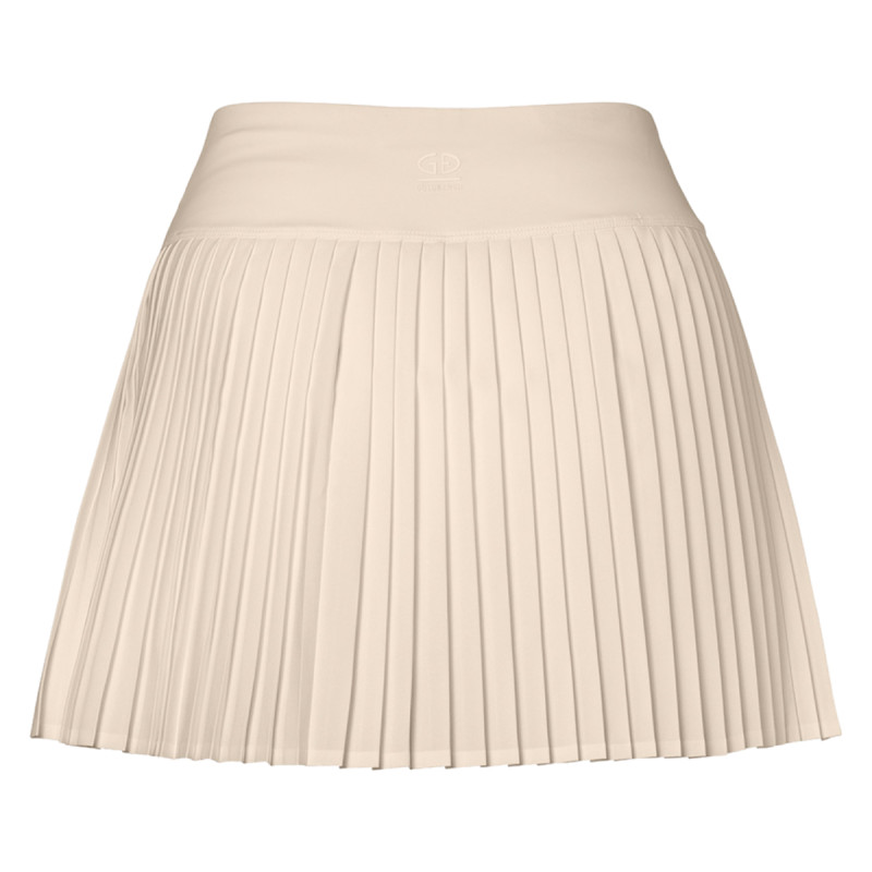 Dámská sukně Goldbergh PLISSÉ  - béžová