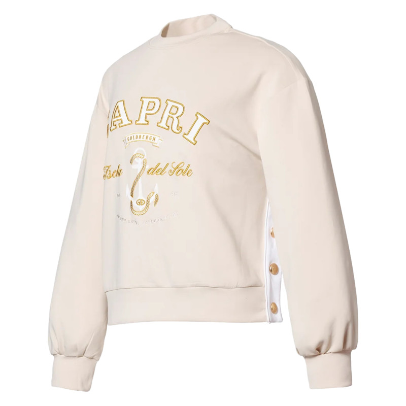 Dámská mikina Goldbergh FICO  - béžová