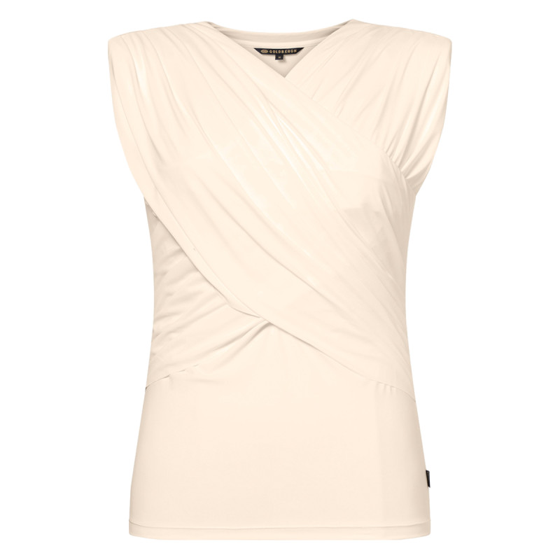 Dámske tielko Goldbergh FIORELLO  - béžová