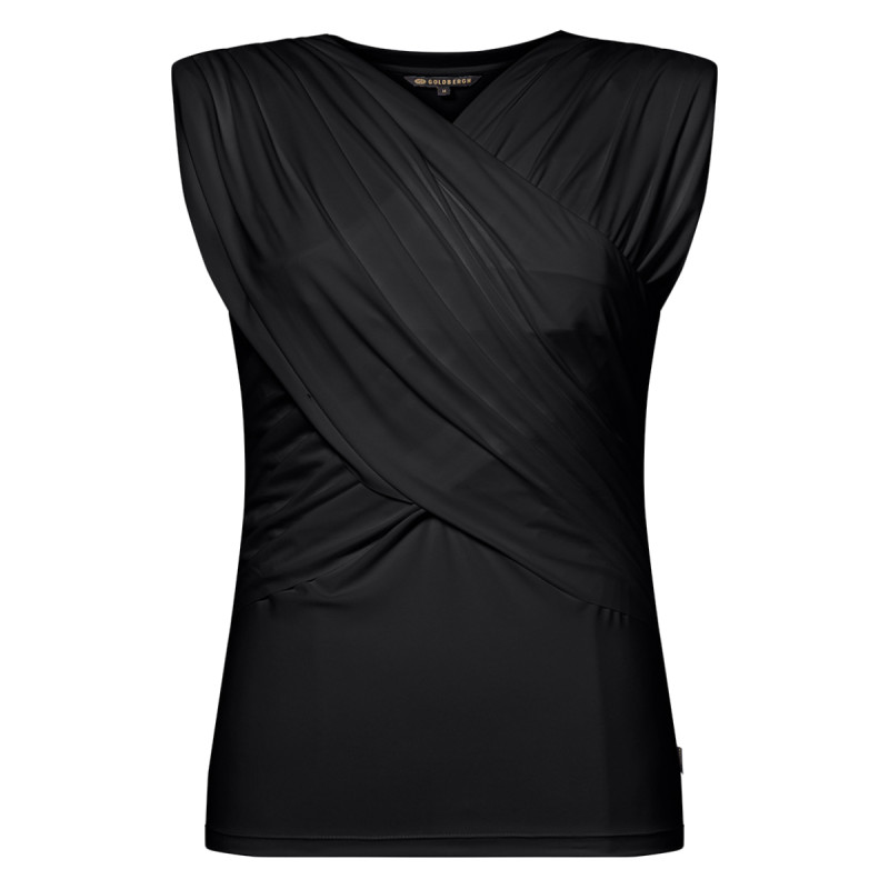 Dámské tílko Goldbergh FIORELLO  - černá