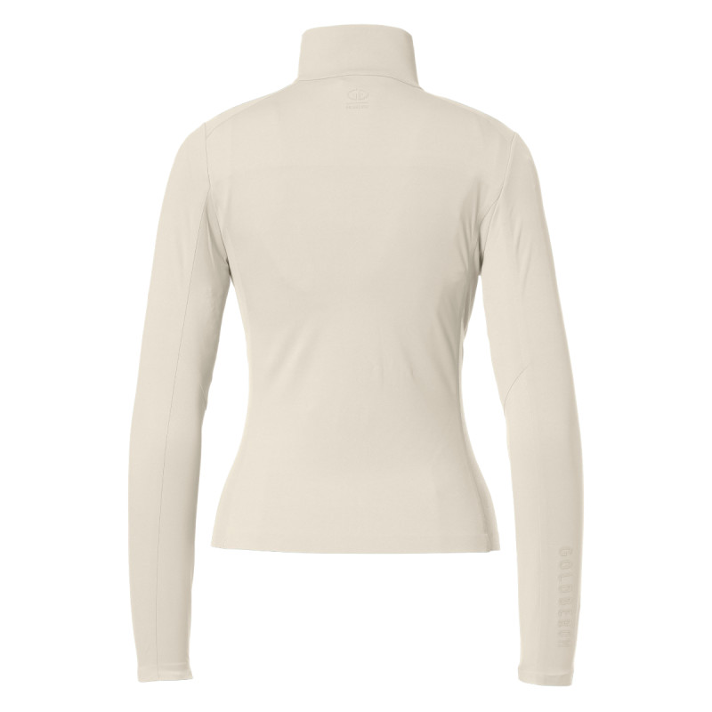 Dámska mikina Goldbergh NOELLA  - béžová