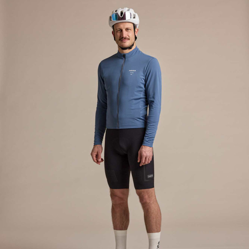 Pánsky cyklistický dres Maloja EBROM.  - čierna