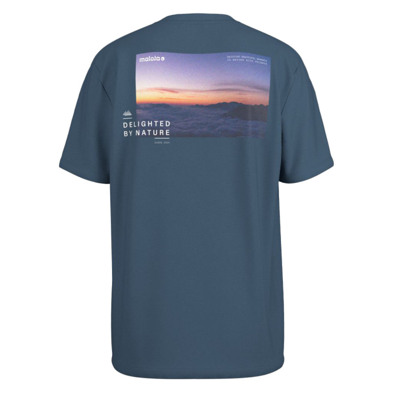 Pánské tričko Maloja BENINIM.  - modrá